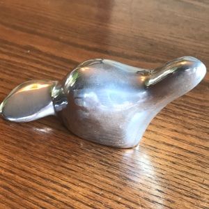 Haselton cast aluminum seal sculpture signed numbered EUc